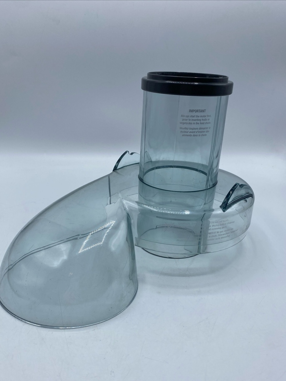Breville Juice Fountain Plus JE98XL Replacement Part Top Cover Chute